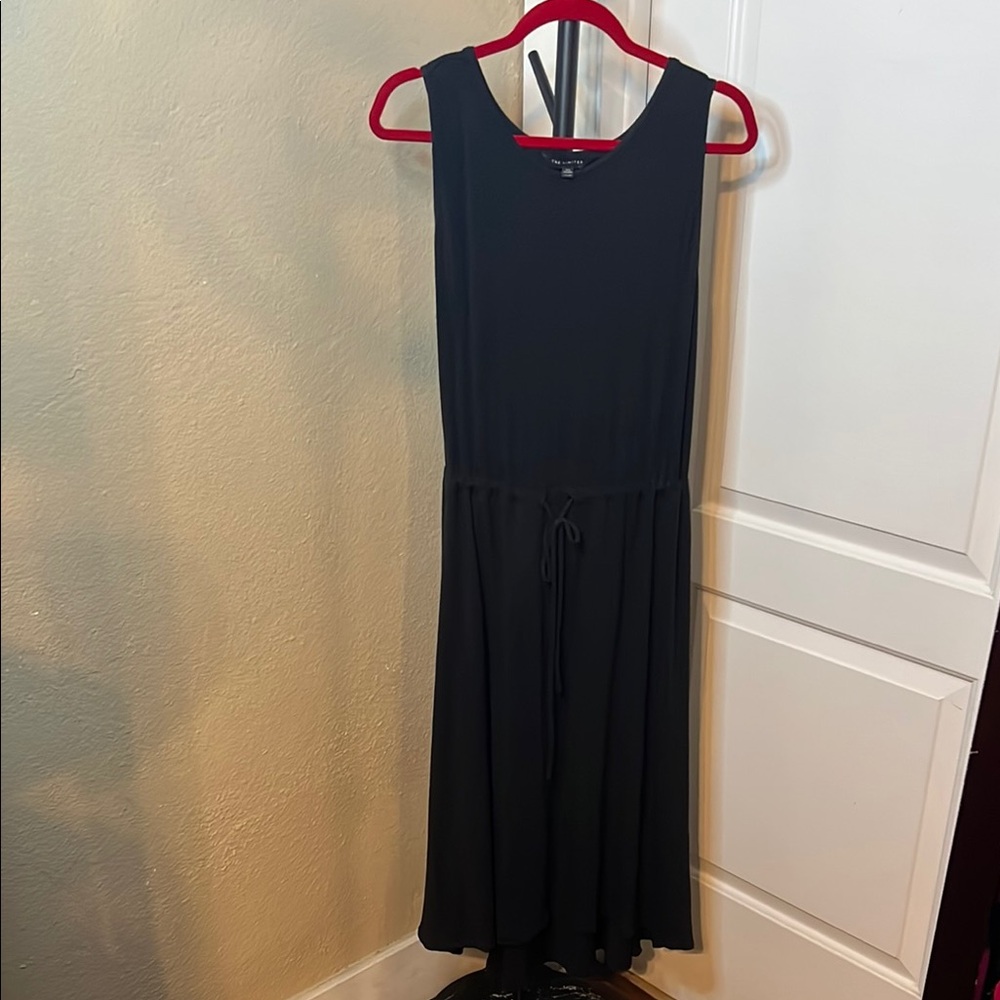 The Limited Black Sleeveless Scoop Neck Sundress